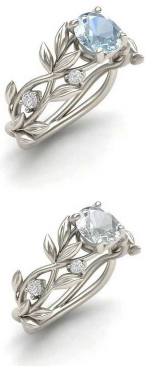 Crystal Flower Ring