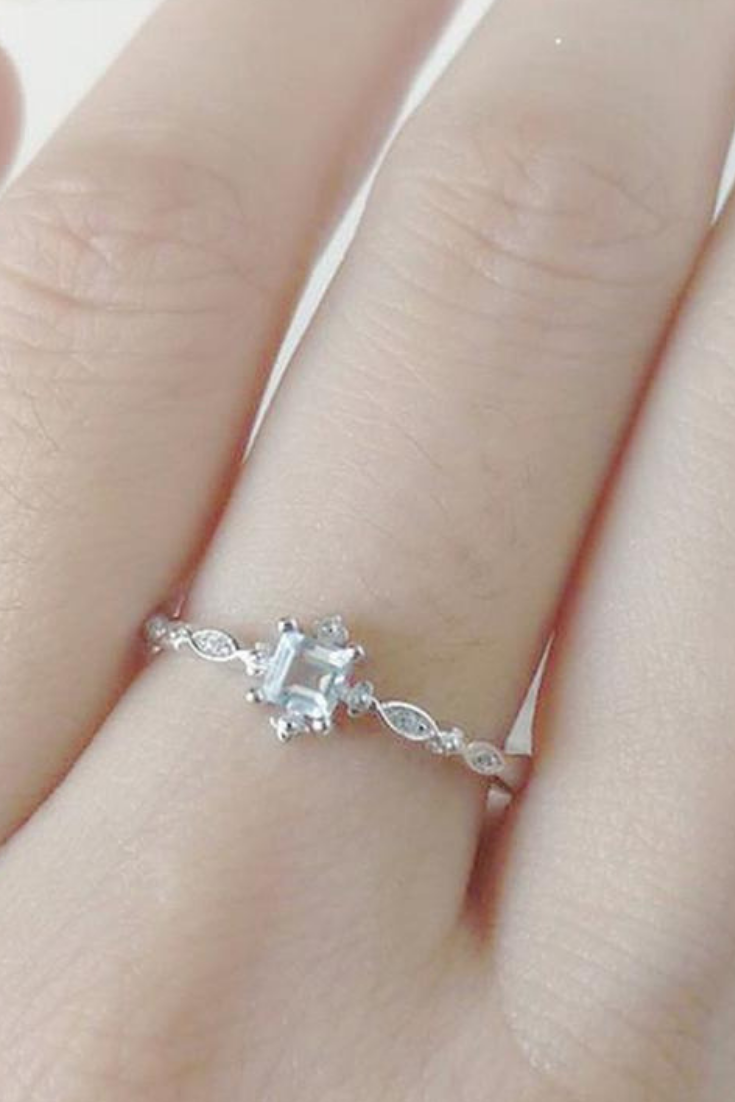 Engagement Finger Ring