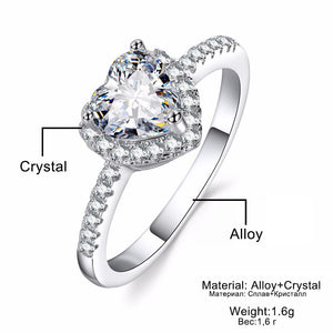 Zircon Engagement Ring