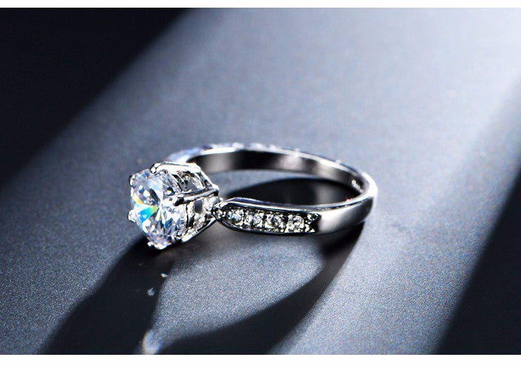 Zircon Engagement Ring