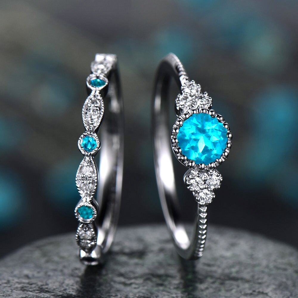 Luxury Crystal Ring 2Pcs/Set