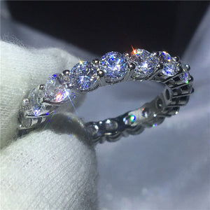 925 Sterling silver Engagement Rings set