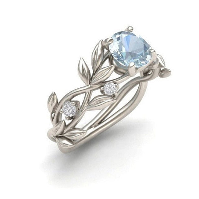 Crystal Flower Ring