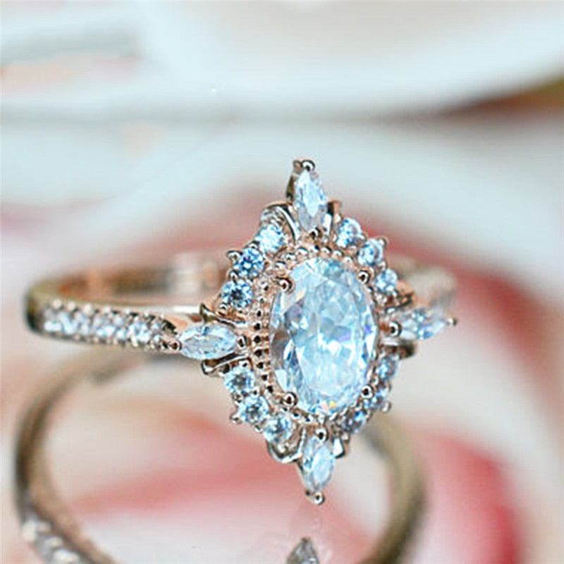 Vintage Crystal Ring