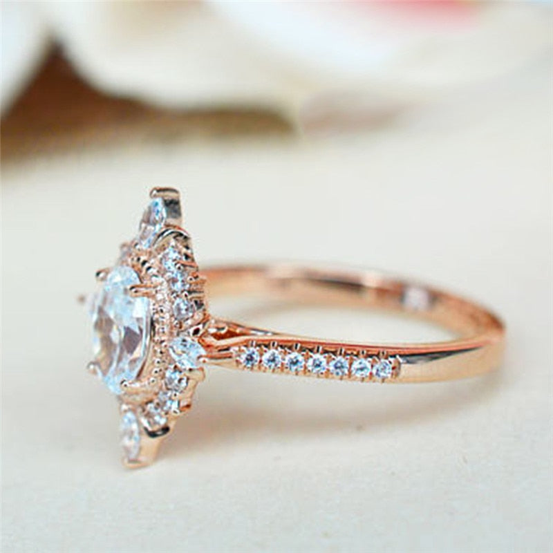 Vintage Crystal Ring