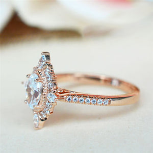 Vintage Crystal Ring