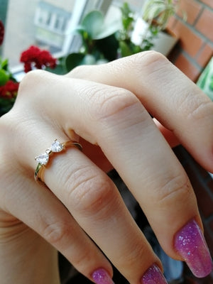 Engagement Zirconia Ring