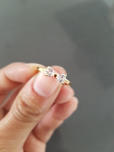 Engagement Zirconia Ring