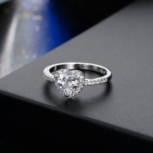 Zircon Engagement Ring