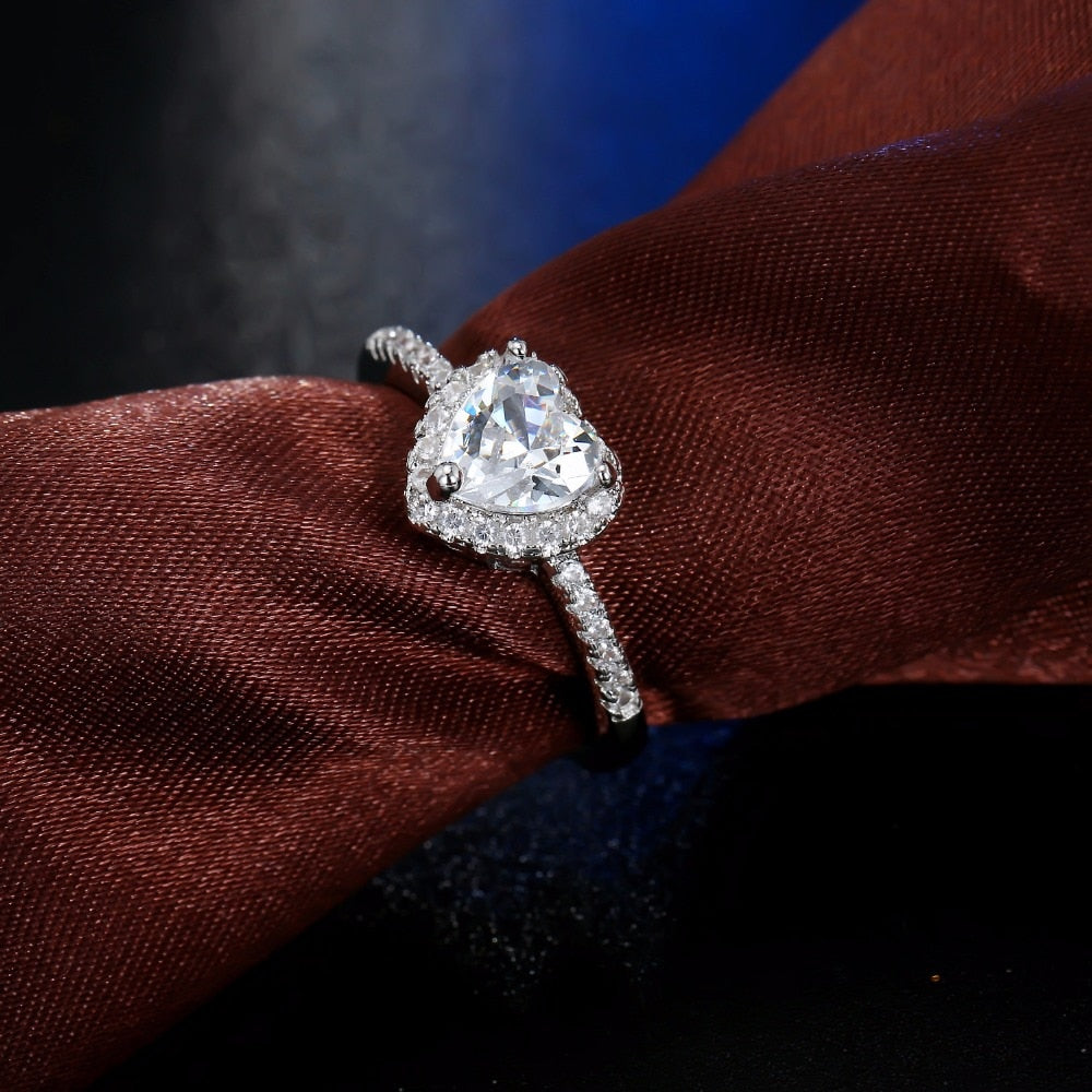 Zircon Engagement Ring